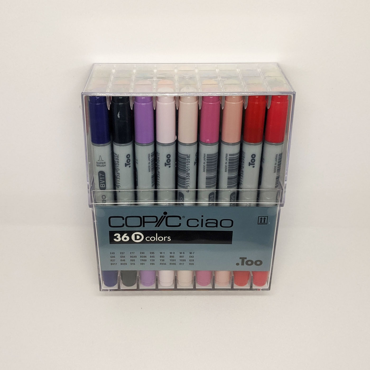 COPIC　ciao　コピックチャオ　コトブキヤ文具店ONLINESHOP　36色セットD