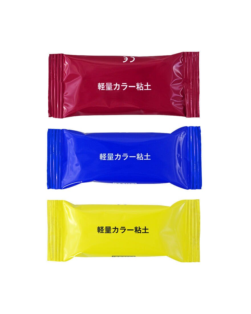 コトブキヤ文具店onlineshop 軽量カラー粘土 やわらかねんど 使い切りパック 3色アソート