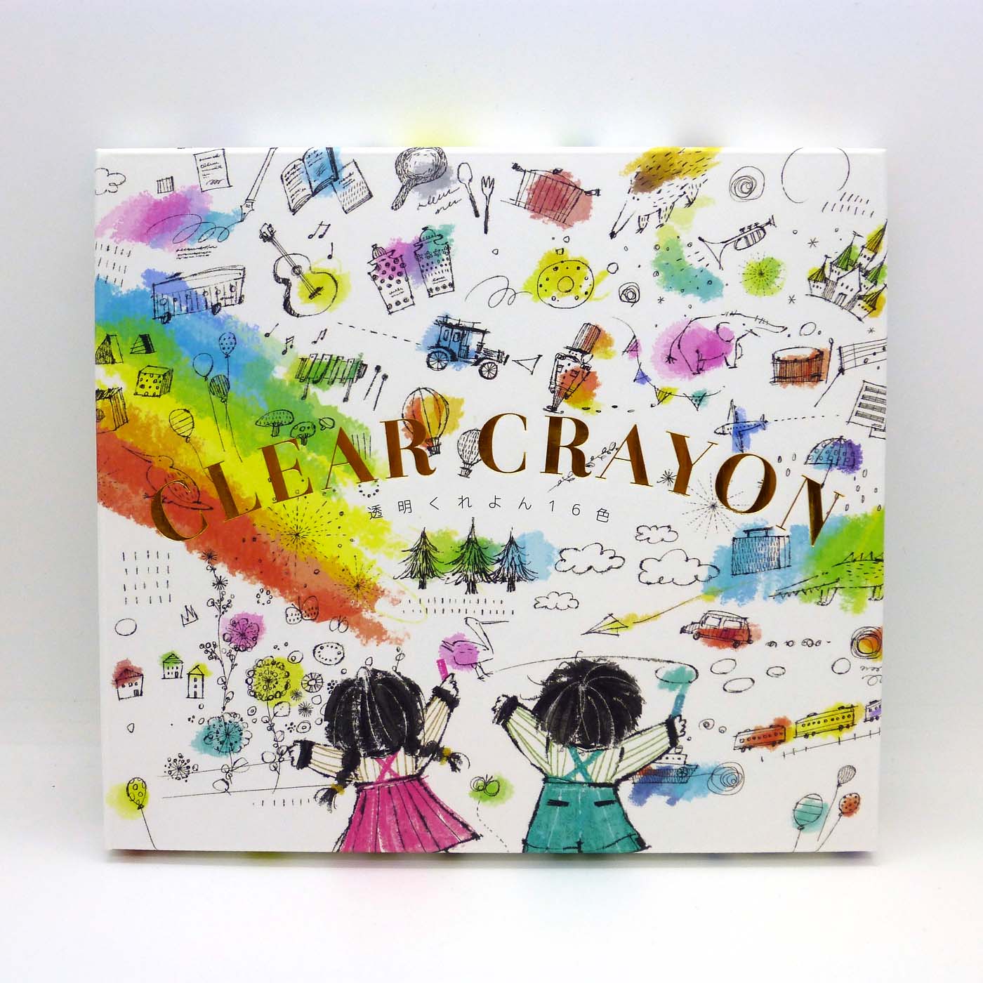 コトブキヤ文具店ONLINESHOP / コクヨ CLEAR CRAYON 透明くれよん１６色